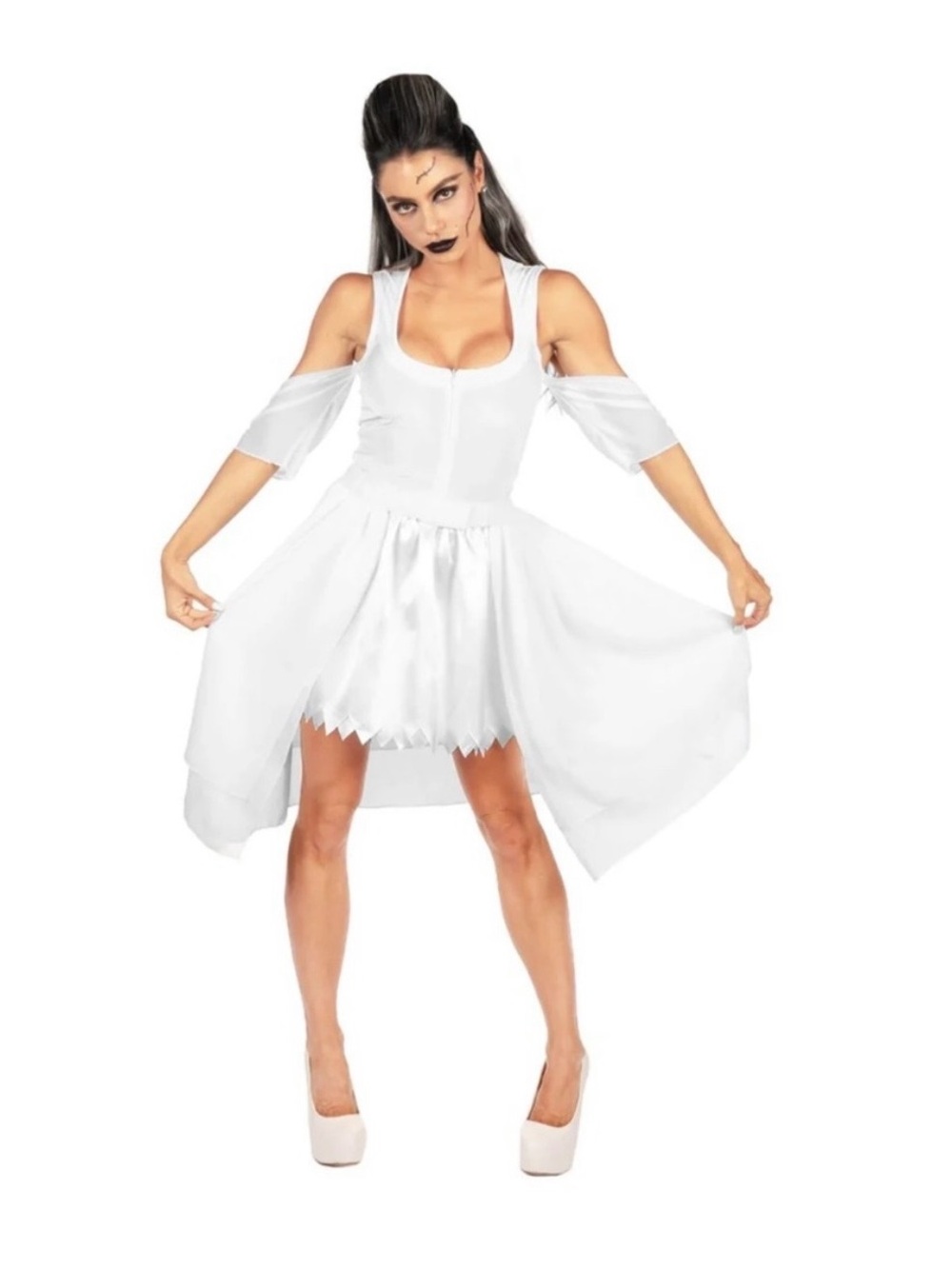 Frankenstein's Bride Costume Dress. Size M.